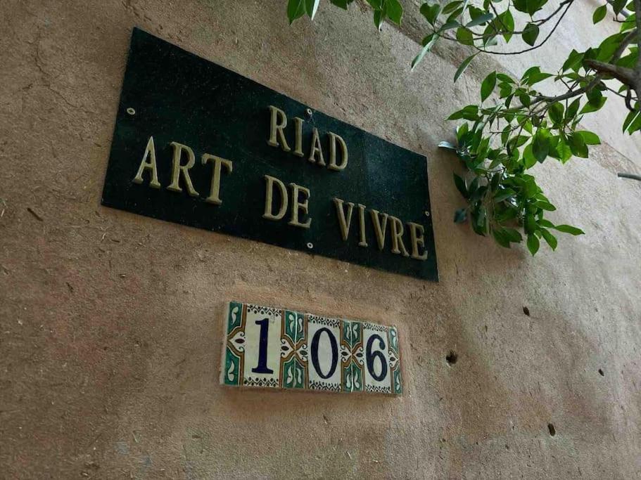 Riad ART DE VIVRE Marrakesh Exterior foto